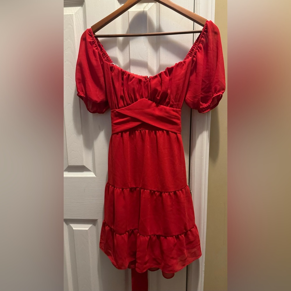 Dillard’s Collection B Darlin Red Mini Dress, Size 11/12